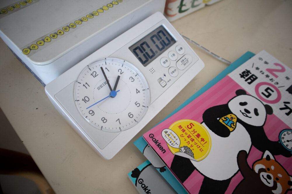 セイコー 学習用時計 STUDY TIME 置き時計 KR893W